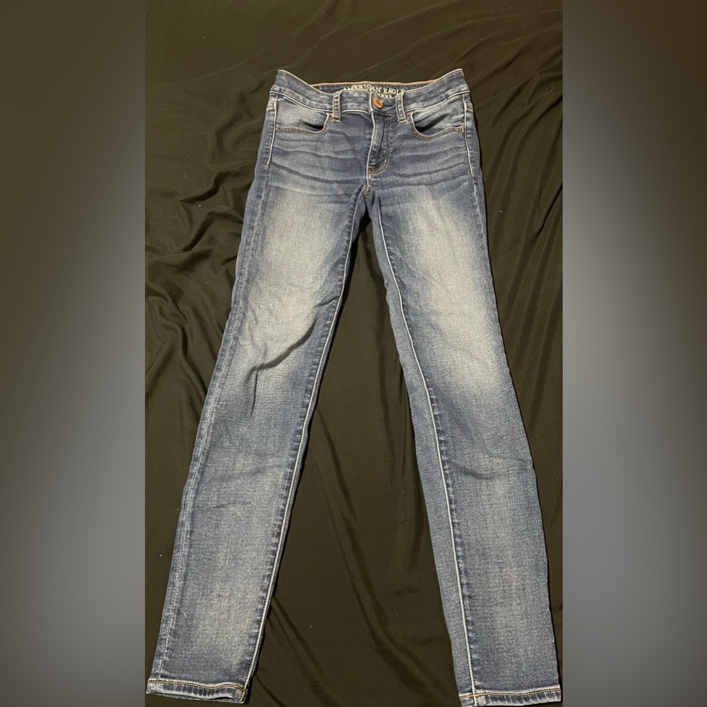 American Eagle Super Stretch High Rise Jean Size 2